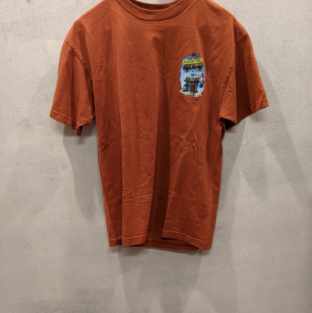 Jimmy Buffett's Margaritaville 2006 Grand Turk B.W.I Crazy Parrot T-Shirt Size M